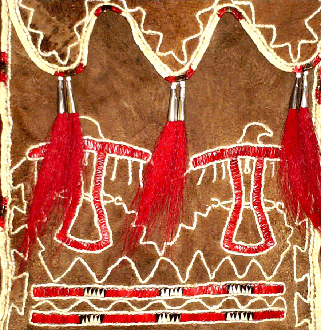 Native American quillwork