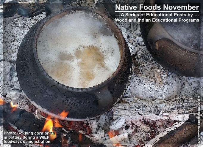 Cooking in Pottery Native American drinks and foods